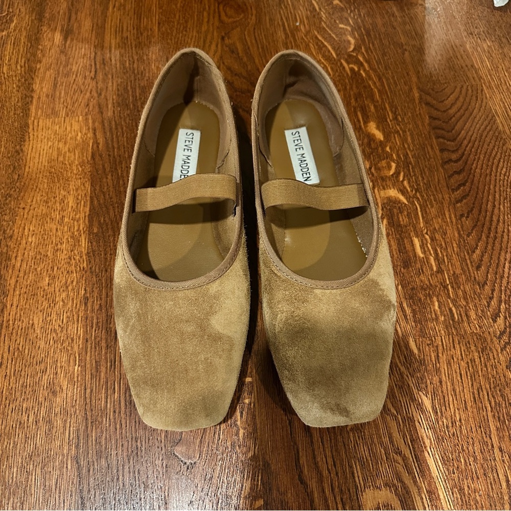 Steve Madden Suede Mary Jane Flats